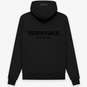 [NWT] Essentials Fear of God Hoodie Black BRAND NEW (L)